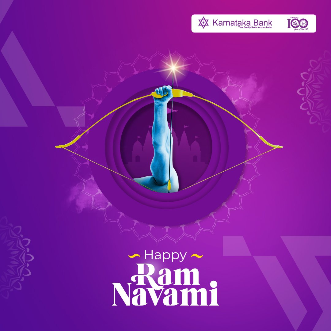 Happy Ram Navami!

#karnatakabank #ramnavami2024 #festival #celebration #banking #easybanking