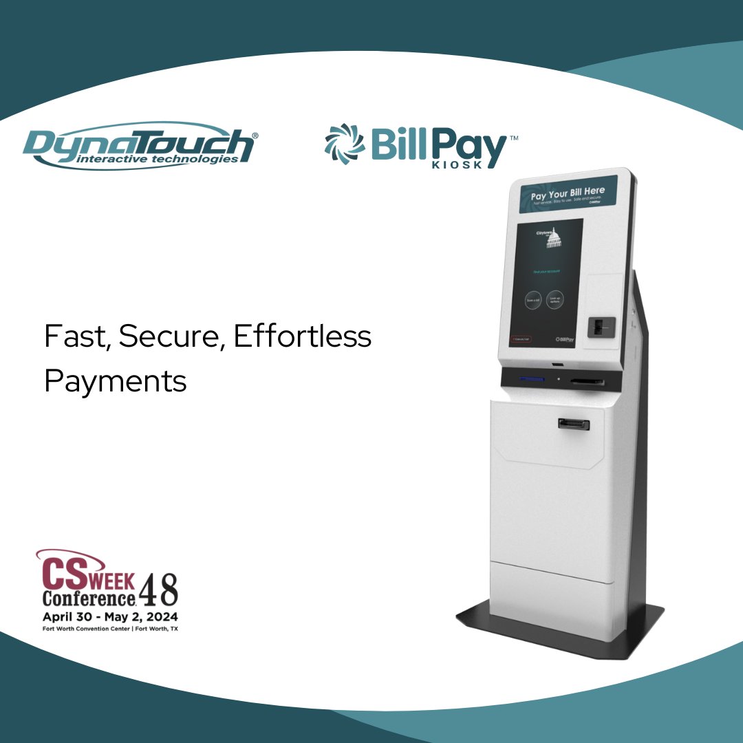 Our BillPay Kiosk offers unmatched security for utility payments, guaranteeing PCI-compliant transactions. Available 24/7 for customer convenience. Learn more about our payment security enhancements at Booth 701 during CS Week. #SecurePayments #CustomerConvenience