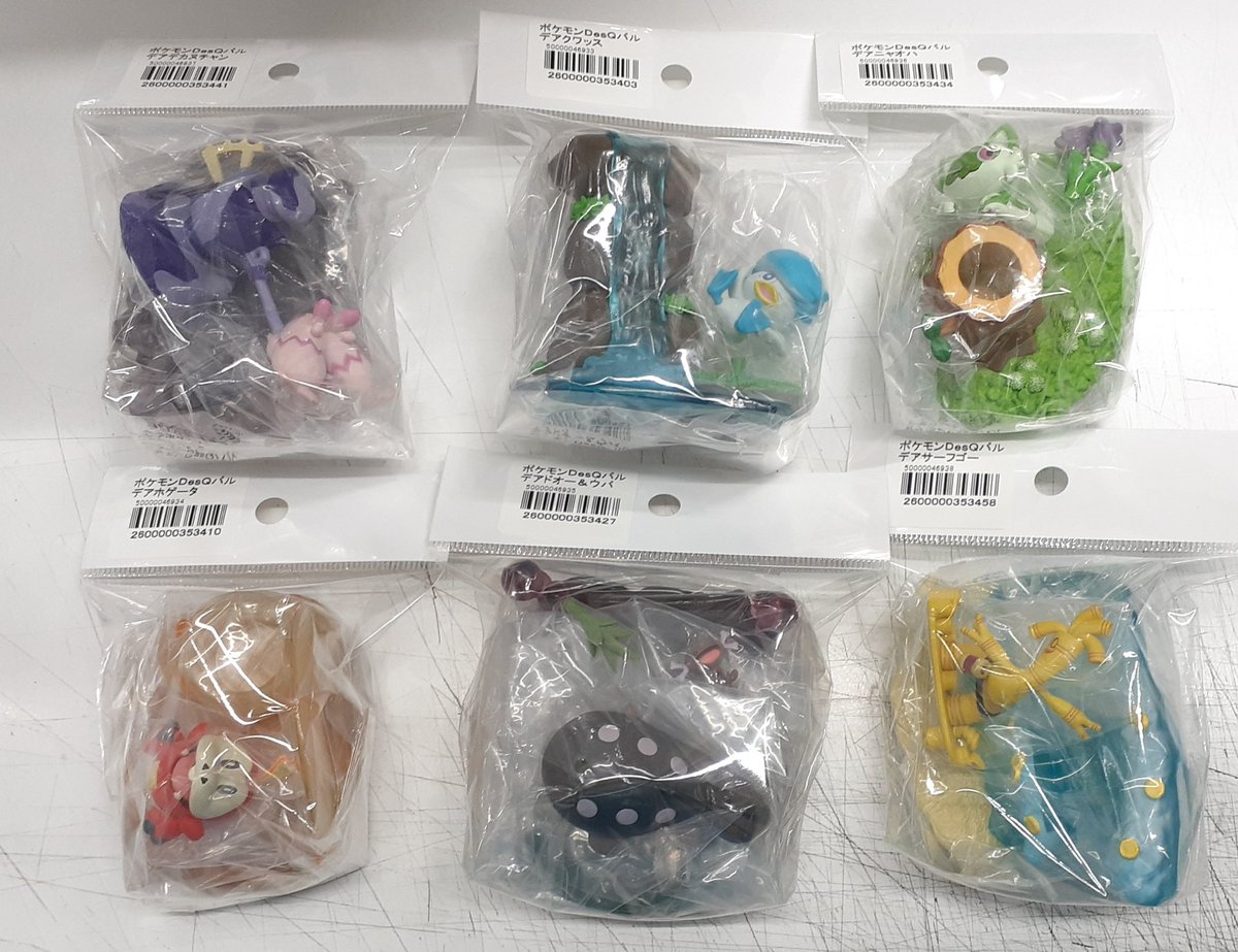 YS_G_MINT's tweet photo. 【新作ガチャシングル】
ポケットモンスター DesQ
デスクトップフィギュア
パルデア地方へようこそ!
本日、こちらのガチャシングルが入りました。
※販売価格は予告なく変更になる場合がございます。
#イエサブ #秋葉原 #ポケットモンスター #DesQ https://t.co/m3OCdKlQdh