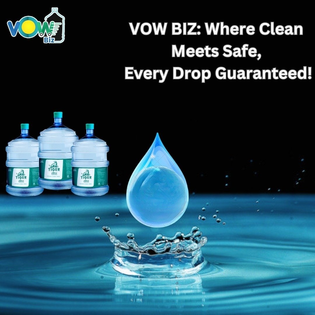 VOW BIZ, we're not just about making things spotless; we're about ensuring every drinking drop that touches your space is a pledge to safety and purity. 🌱💧  

#EverydayEssentials #VOWforWater #EndPlasticPollution #VowWater #BornInTheClouds #StayHydrated #VowAtDoorstep