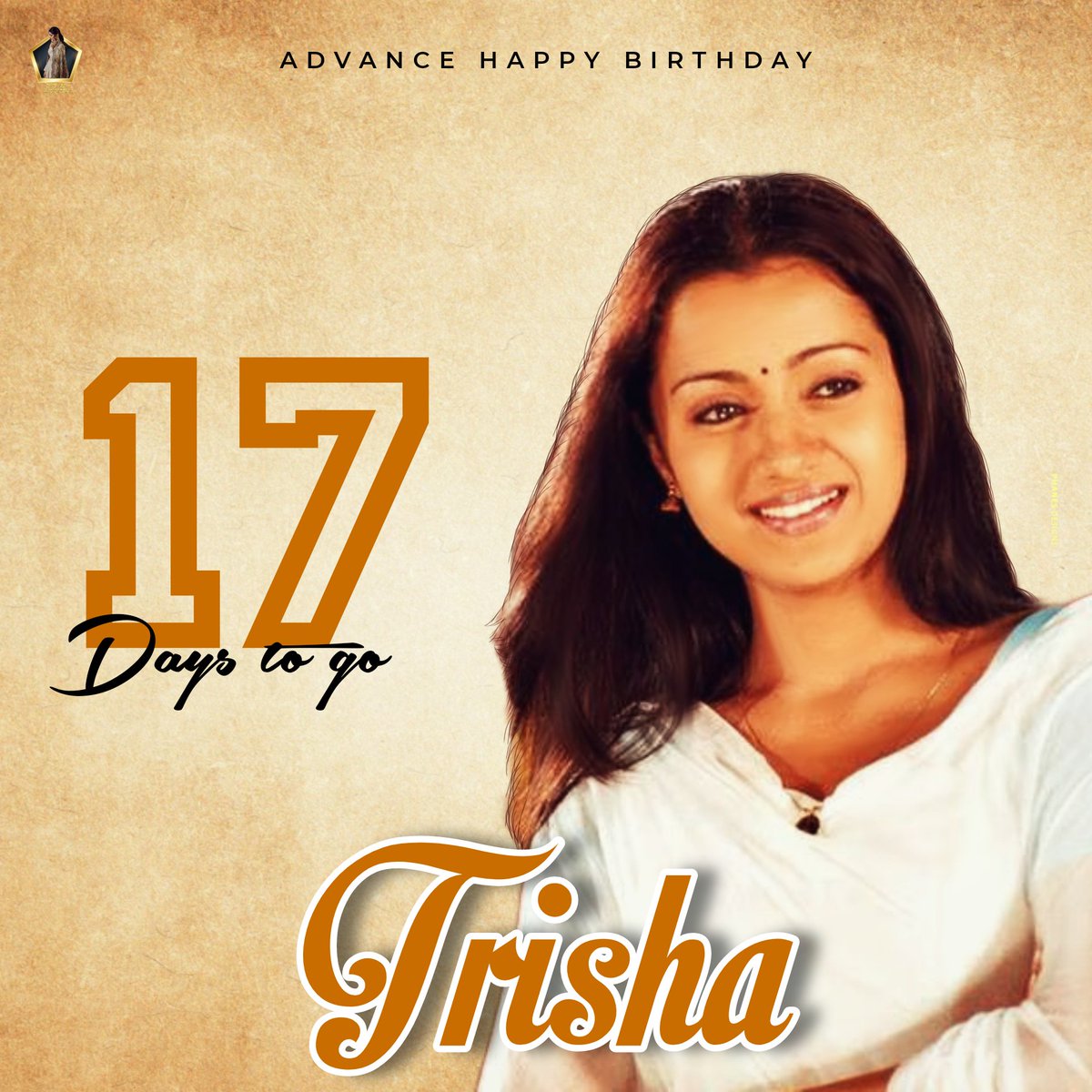 • 17 Days To Go #Thalaivi #SouthQueen @trishtrashers Bdy 🤍🤍

@umakris31119674 @aditi1231 @ActressTrisha  

 #Trisha #TrishaKrishnan  #SouthQueenTrisha #TrishaFansKerala #Trishaism #Trishians