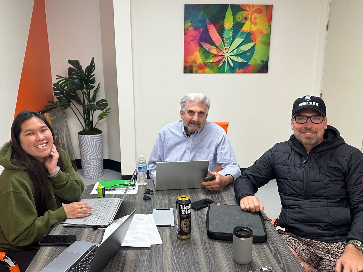 RWGImerger's tweet photo. $RWGI Shareholders- Chris Swartz, CEO, and Robert Munck, Pres., met with accounting team and everyone is excited about upcoming Financial Disclosures. #PotStocks #Marijuana #WeedStocks #Stocks #MSOS #Uplisting #Nasdaq #SAFEBanking #Today #Trading #Invest #OTCStocks #RodedawgArmy https://t.co/gLPihEfcMf