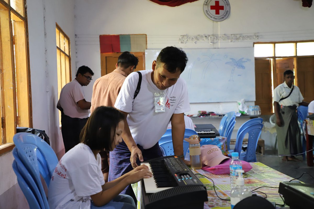 MyanmarRedCross tweet picture