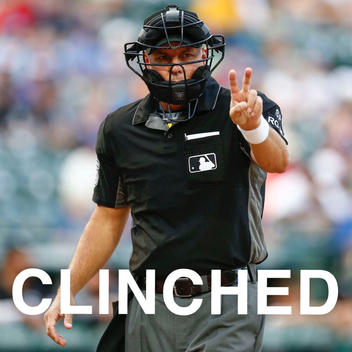 BREAKING NEWS: The Umpires have clinched a playoff birth.