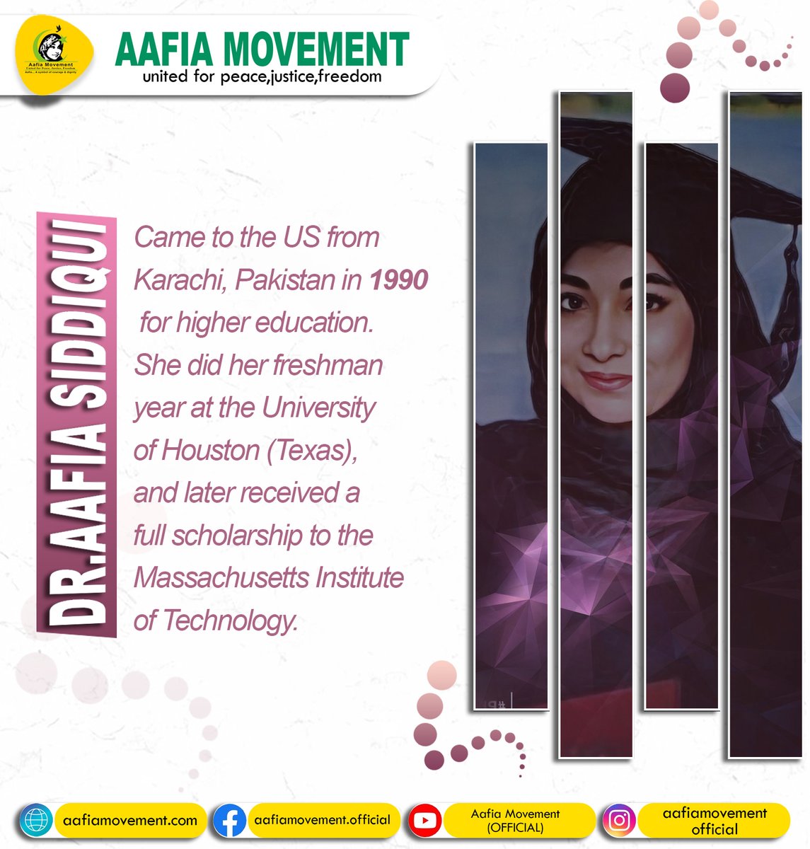 The time for action is now. Let's come together and demand justice for Dr. Aafia Siddiqui. #IAmAafia #FreeAafia