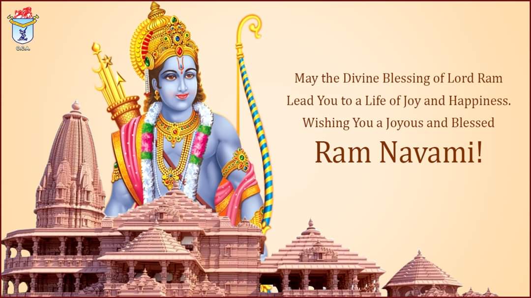 May the divine grace of Lord Rama be with you and your family on this holy occasion. Happy Ram Navami! 🛕🙏 #ramnavami2024 #Jayshreeram #RamNavami