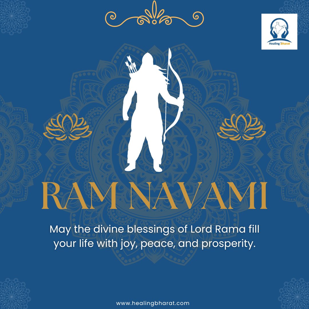 Happy Ram Navami from Healing Bharat Healthcare!

#happyramnavami #ramnavami #lordrama #ramnavami2024 #HealingBharat