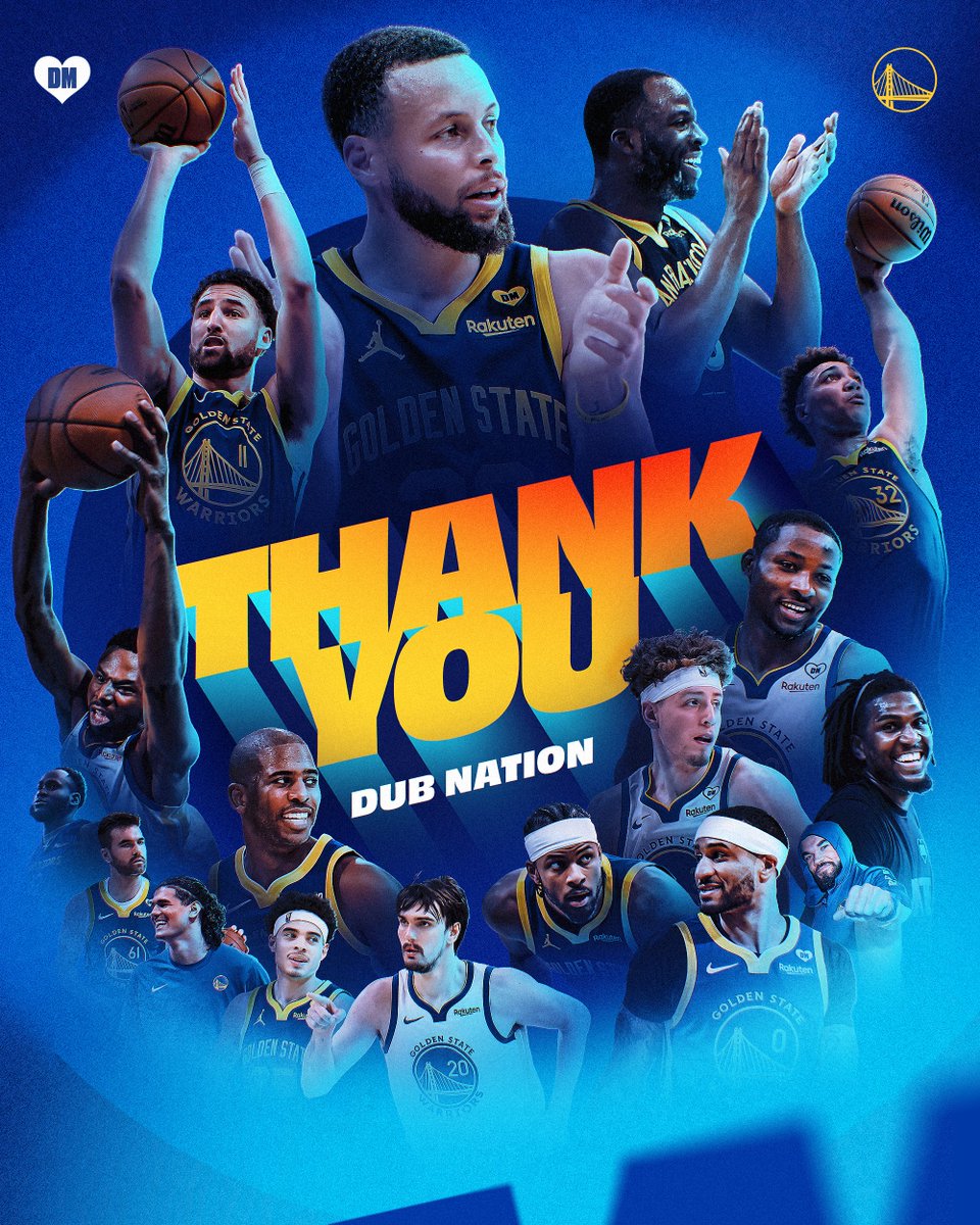 日本の #DubNation の皆様、2023‐24シーズンもゴールデンステイト・ウォリアーズを応援いただき、本当にありがとうございました。