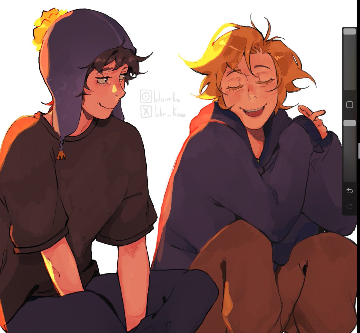 TWEEK Y CRAIG #southparkfanart #SouthPark