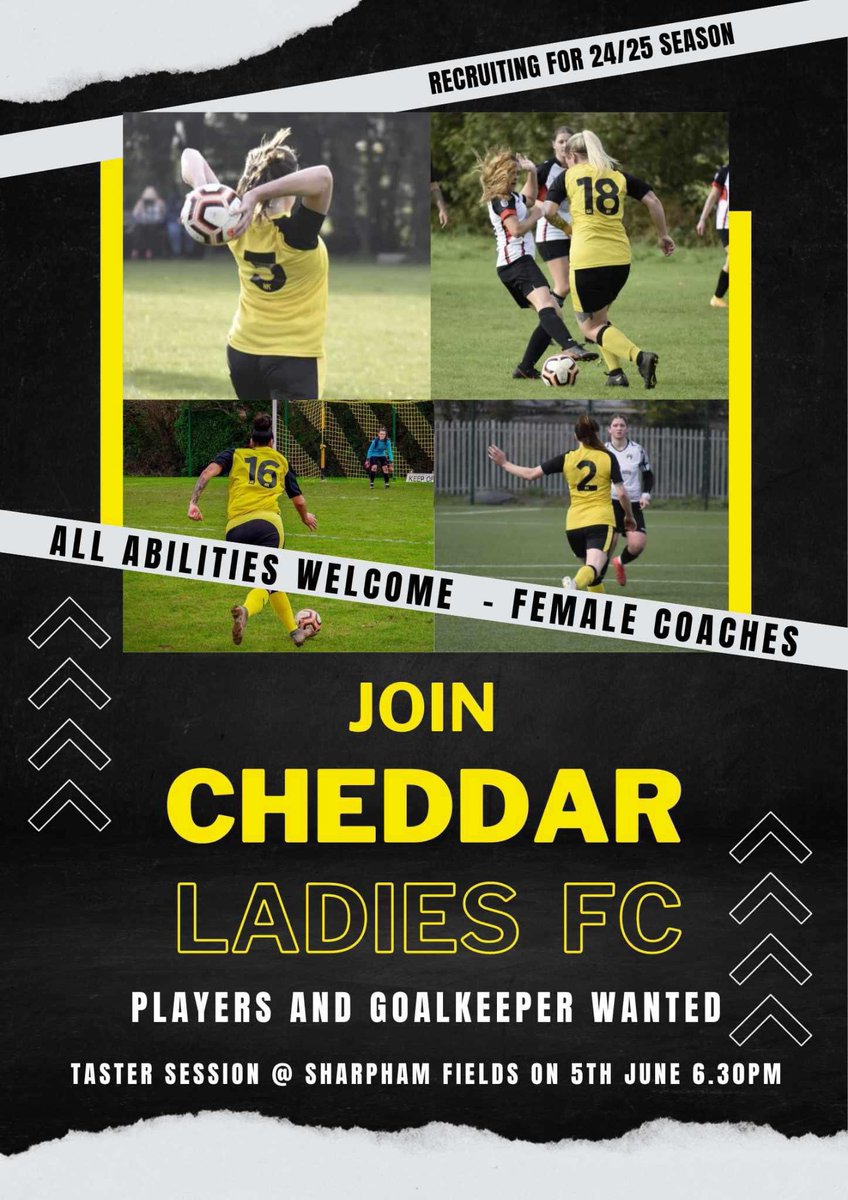 Cheddar Ladies FC tweet media
