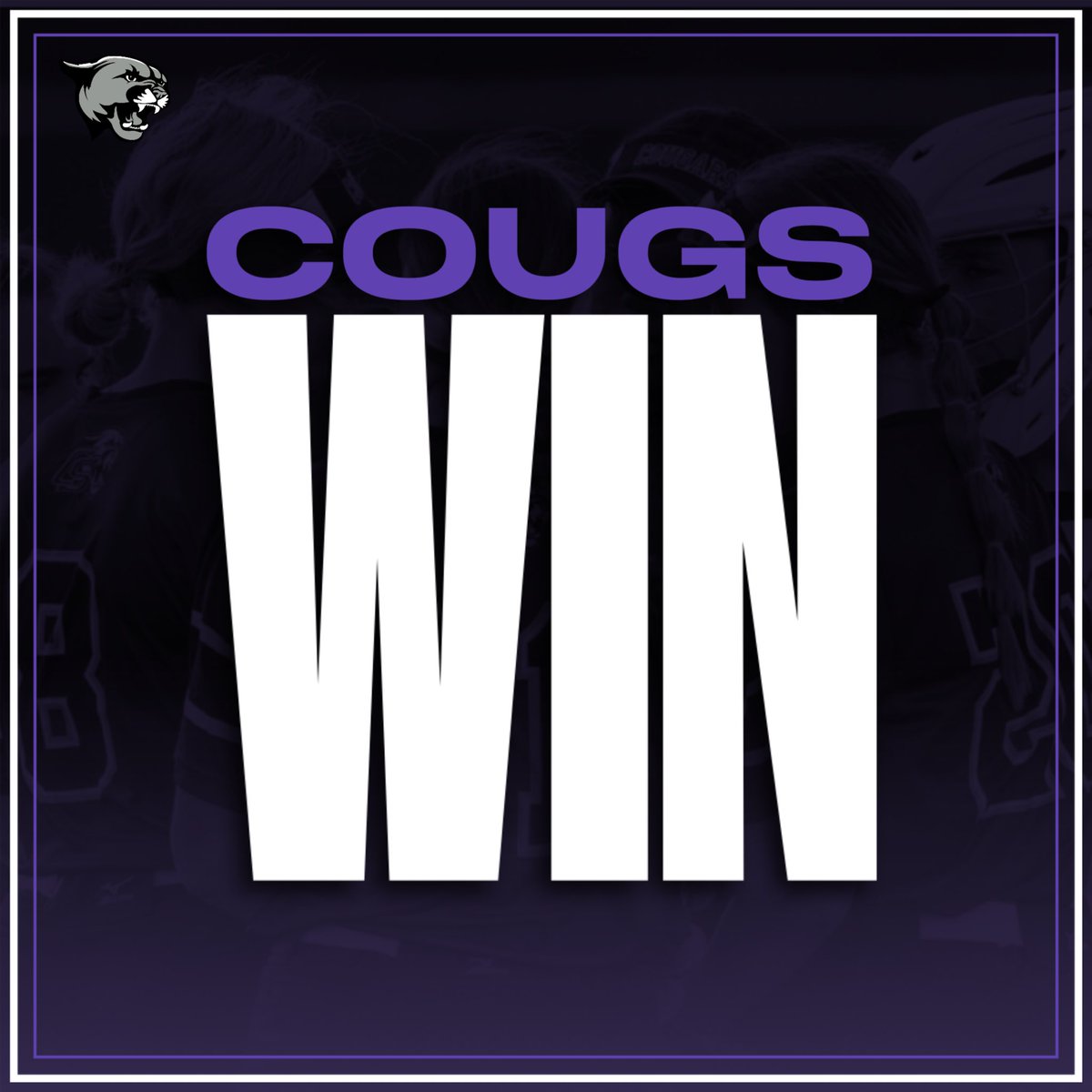 Win on senior night ✅
Clinch share of 21-5A championship ✅

Back to work tomorrow! Thankful for our seniors!

#Cougs #Tough