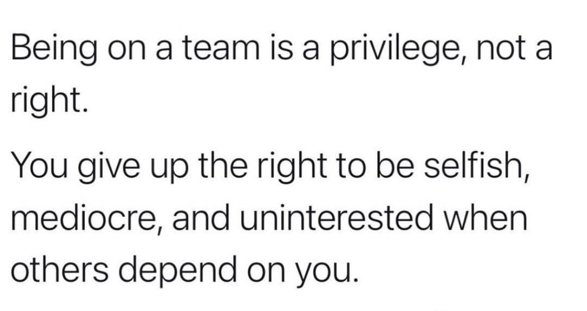 MikeMcGilton's tweet photo. 110% All day, everyday… never give up on your teammates https://t.co/76RWFsfivM