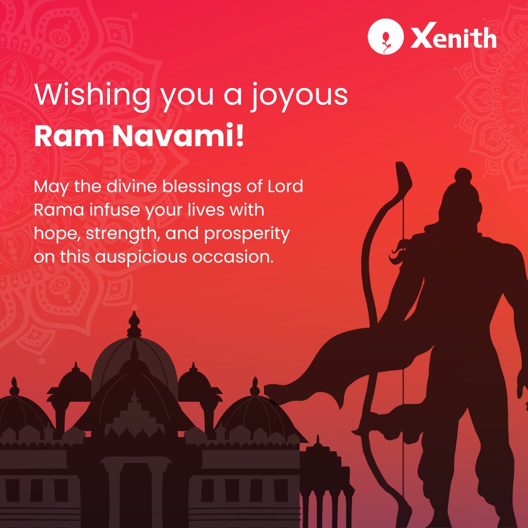xenithivf's tweet photo. Warmest wishes for a blessed and joyous Ram Navami from the entire team at Xenith! As you celebrate, may you feel ever closer to realizing your dream of parenthood. 

Happy Ram Navami!✨���

#ramnavami #festival #celebration #xenith https://t.co/y5BP2Q1gIT