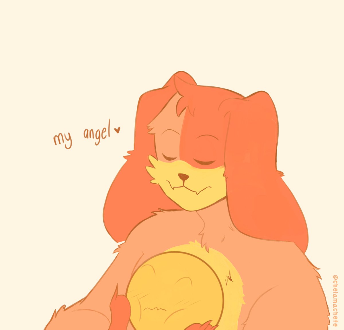 I was making a mini comic until this wild panel showed up and- meu deus

 it's not supposed to be like this??????? but I needed to save it somewhere before fixing it

#sunnyangel #dogday #PoppyPlaytimeAU #smilingcritterAU