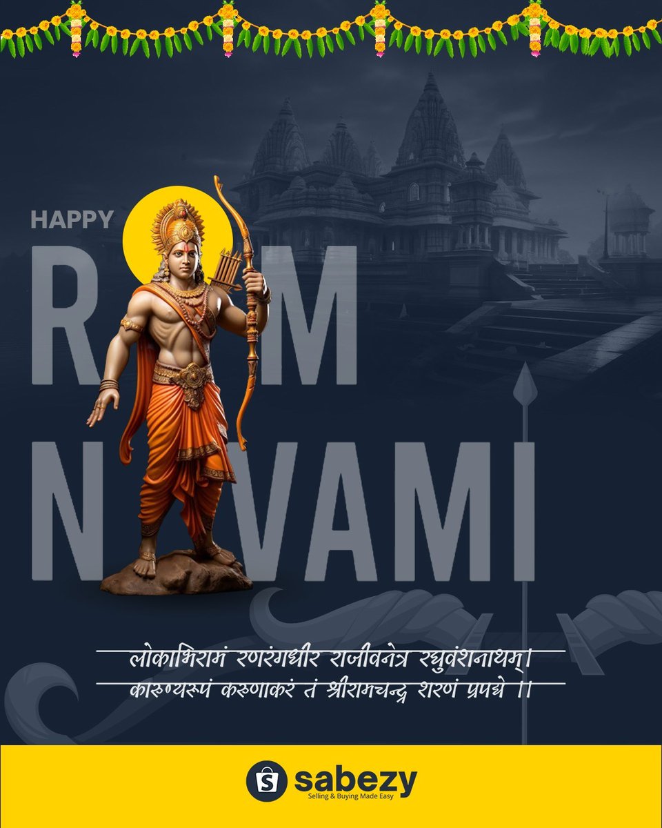 SabezyIn's tweet photo. Celebrate Faith and Strength this Festive Season ✨
May the blessings of Lord Rama fill your life with courage, devotion, and inner peace. - https://t.co/upeGkCXoYi
.
.
.
#रामनवमी  #JaiShreeRam #श्रीराम  #रामलला #प्रभुराम #JaiSiyaRam #RamNavami! 🙏 #Ram #प्रभु_राम    #sabezy https://t.co/JuHeDuCLZG