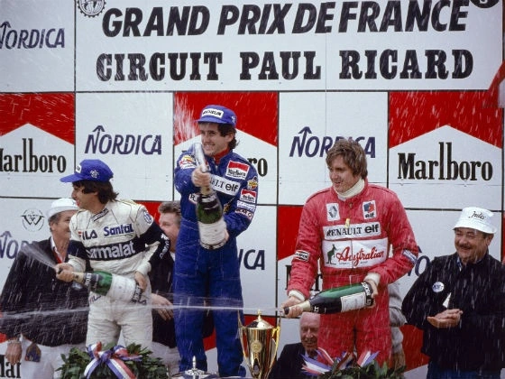 #F1 #OnThisDay, April 17th 1983, home favourite and polesitter @Prost_official won the #FrenchGP , in a French Renault, with quite some margin over Nelson Piquet in a @BrabhamOfficial and Eddie Cheever in 3rd. youtube.com/watch?v=yyXnhi… #MsportXtra @UnracedF1