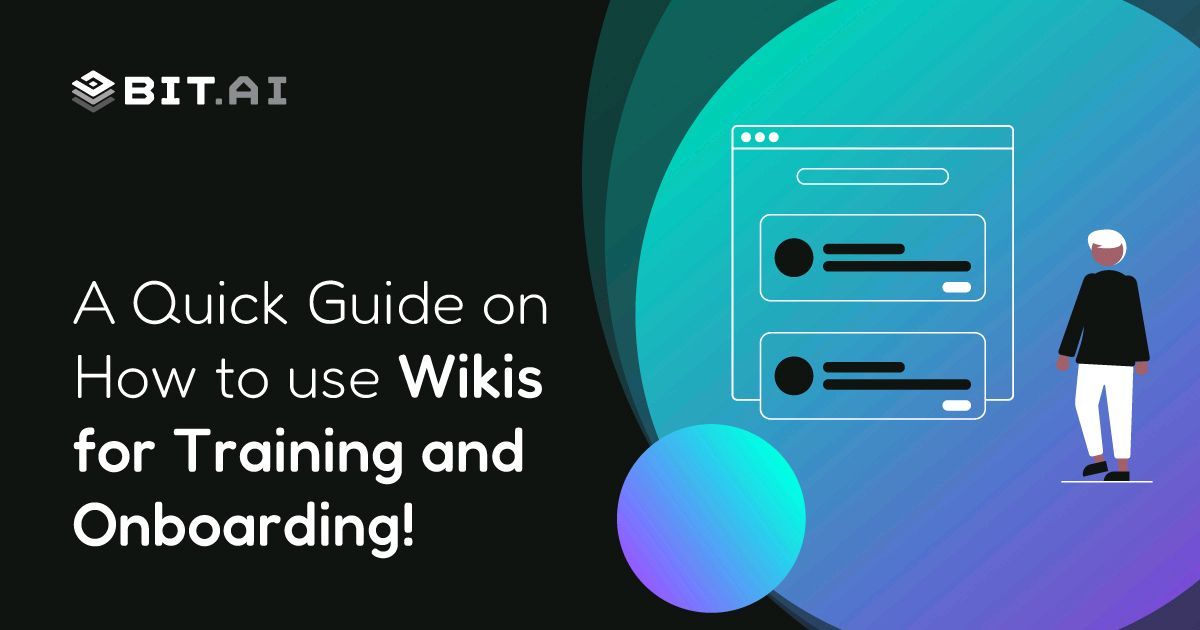 Transform your employee onboarding process with wikis! 🚀👩‍💻 Discover how in Bit.ai's blog post and revolutionize your training program for maximum effectiveness. Learn more! 
buff.ly/3TBmZSX

#EmployeeOnboarding #TrainingWiki #KnowledgeManagement