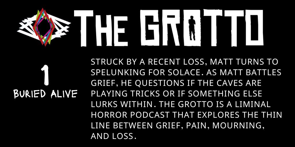 Enjoy the podcast of our Honored Guest The Grotto Pod @GrottoPod @AthansMusic @LyssaJayVA @TayTayHeyHeyVA @IsItSleepyGhost @pcast_ol @tpc_ol @pnorm_ol #podernfamily @wh2pod Monthly liminal horror podcast about grief and pain 1: Buried Alive link: thegrottopod.com