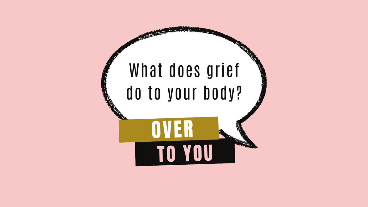 What does grief do to your body? Let us know your thoughts and reflections in the comments. 💛 #overtoyou #grief #griefreflections #griefcommunity #griefandloss #navigatinggrief #navigatingloss #love #life #griefawareness #griefsupport #bereavement #griefquestions