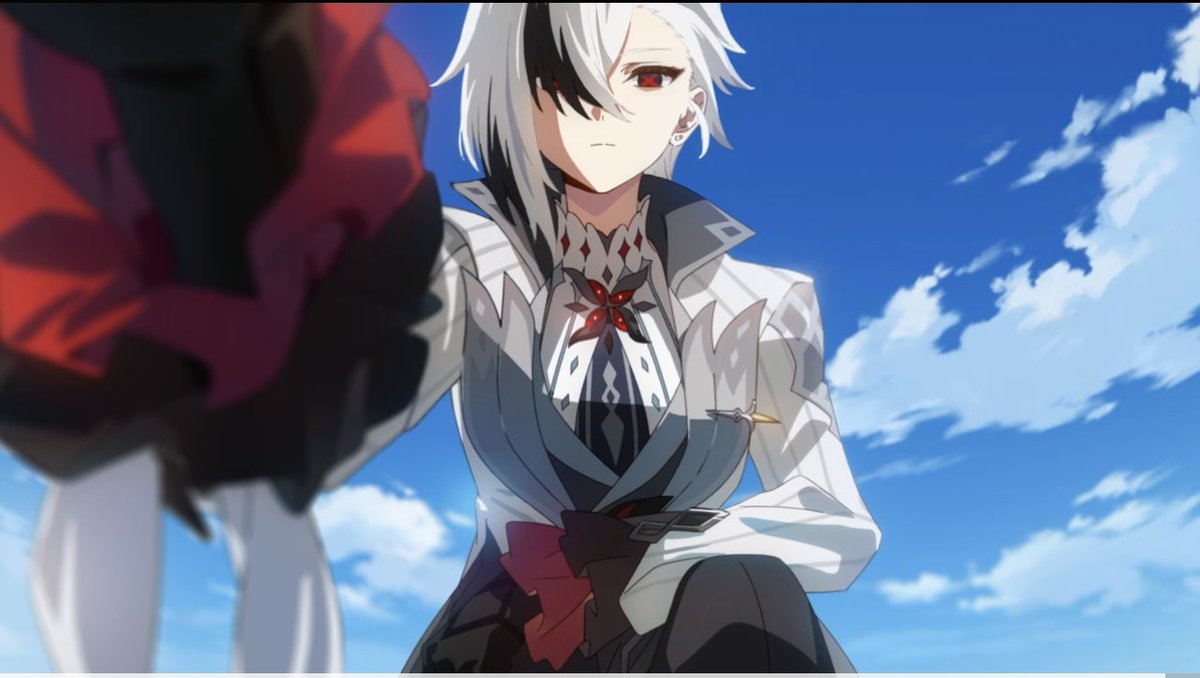 FazoWave's tweet photo. THE ARLE SHORT WAS AMAZING

- Her real name is Peruere
- She does have a curse (don’t know details)
- In the old HotH, kids were raised to fight their siblings to be ‘king’
- The Tsaritsa pardoned her and got her to join the Fatui

 (Cont.)
#GenshinImapact #arlecchino https://t.co/8hvVmMmwcm