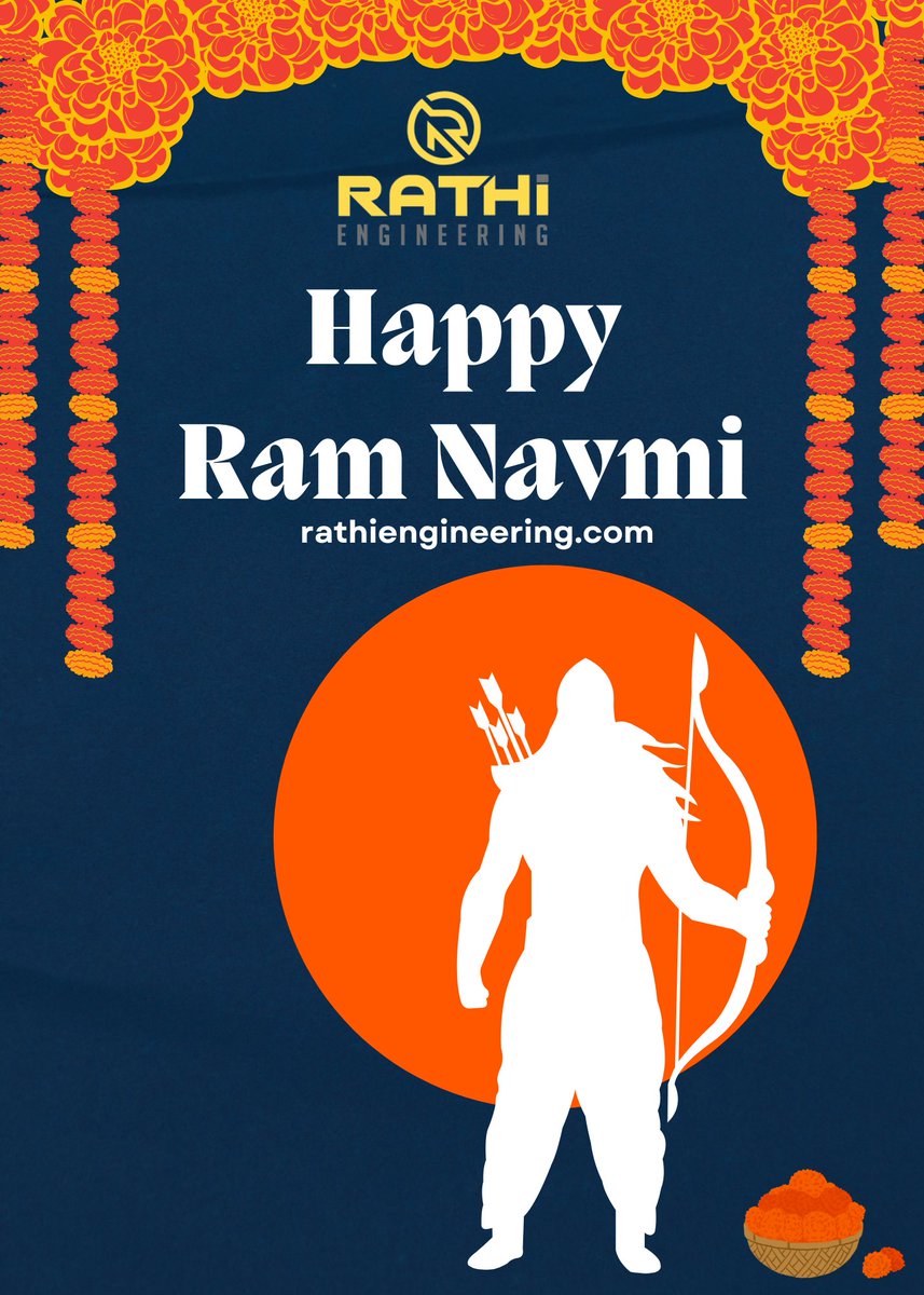 rathi_solutions's tweet photo. Happy Ram Navmi.
Jai Shree Ram 

#ramnavami2024 #ramnavmi #rathiengineering https://t.co/mGu7AQG1E8