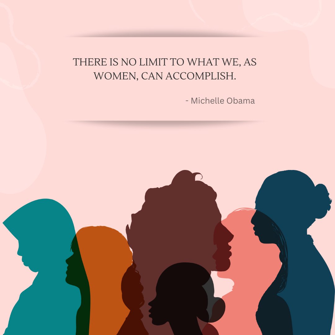 Michelle Obama's timeless wisdom reminds us that the potential of women knows no bounds. Together, let's embrace our limitless capabilities and strive for excellence in every endeavor. Happy Wednesday! #WomenEmpowerment #Leadership #ToseefLeads