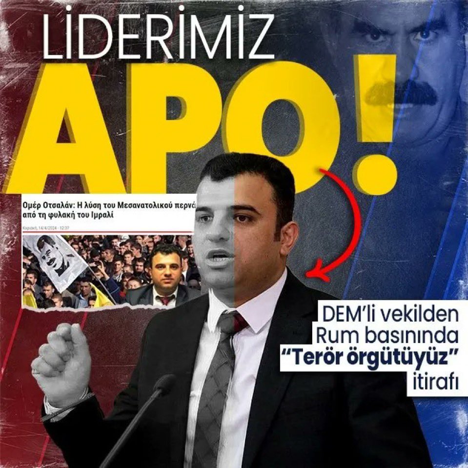 PKK; Avrupa Birliği, NATO ve bir çok ülke tarafından resmi olarak terör örgütü kanul ediliyor. Buna rağmen bu adam Yunanistan’da bu açıklamayı nasıl yapabiliyor. Siyasi partiler kanunu ve Anayasanın ilgili maddelerinde ivedilikle değişiklik şarttır. #deprem #Bahar #kpss2024