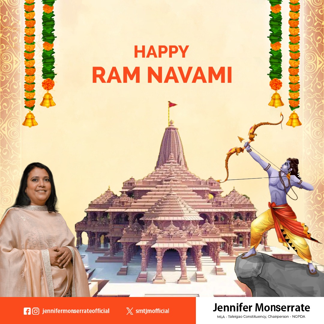 On this auspicious occasion of Ram Navami, may the virtues of Lord Rama inspire us to walk the path of righteousness and compassion. Wishing everyone a blessed and joyous Ram Navami. #RamNavami
