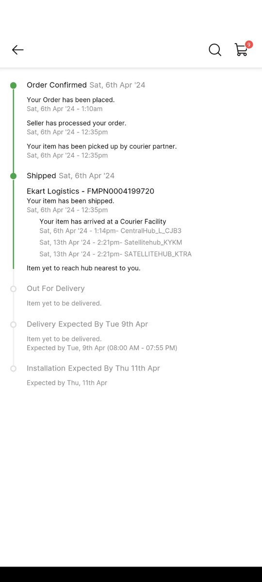 joyrij's tweet photo. @Flipkart @flipkartsupport @_Kalyan_K @jagograhakjago @consumercourtin The order delivery date was 9April, The customer support that I am getting is-"sir be assured we will resolve your query" where in the ecomerce sector does it takes 8 days to understand where the order is! https://t.co/eLH2z3fGjQ