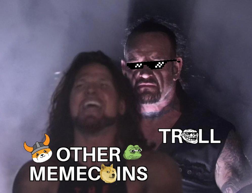 Other Memecoins compared to Troll:🤡🤣 #Troll #MemeKing