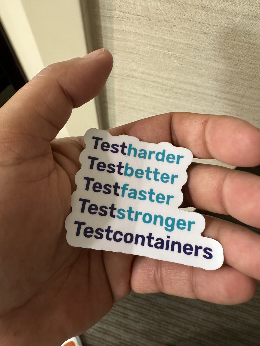 Raising my hand for test containers! ‍♀️ Anyone else tired of chasing down dependencies in their tests? #containerlife #devproblems