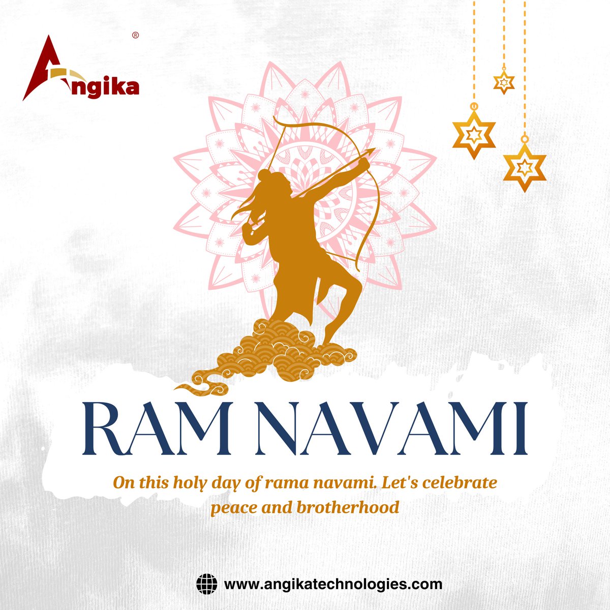 May the blessings of Lord Rama illuminate your life with happiness, prosperity, and success. Wishing you a joyous and blessed Ram Navami! 🙏✨ #RamNavami #BlessedLife #DivineLight