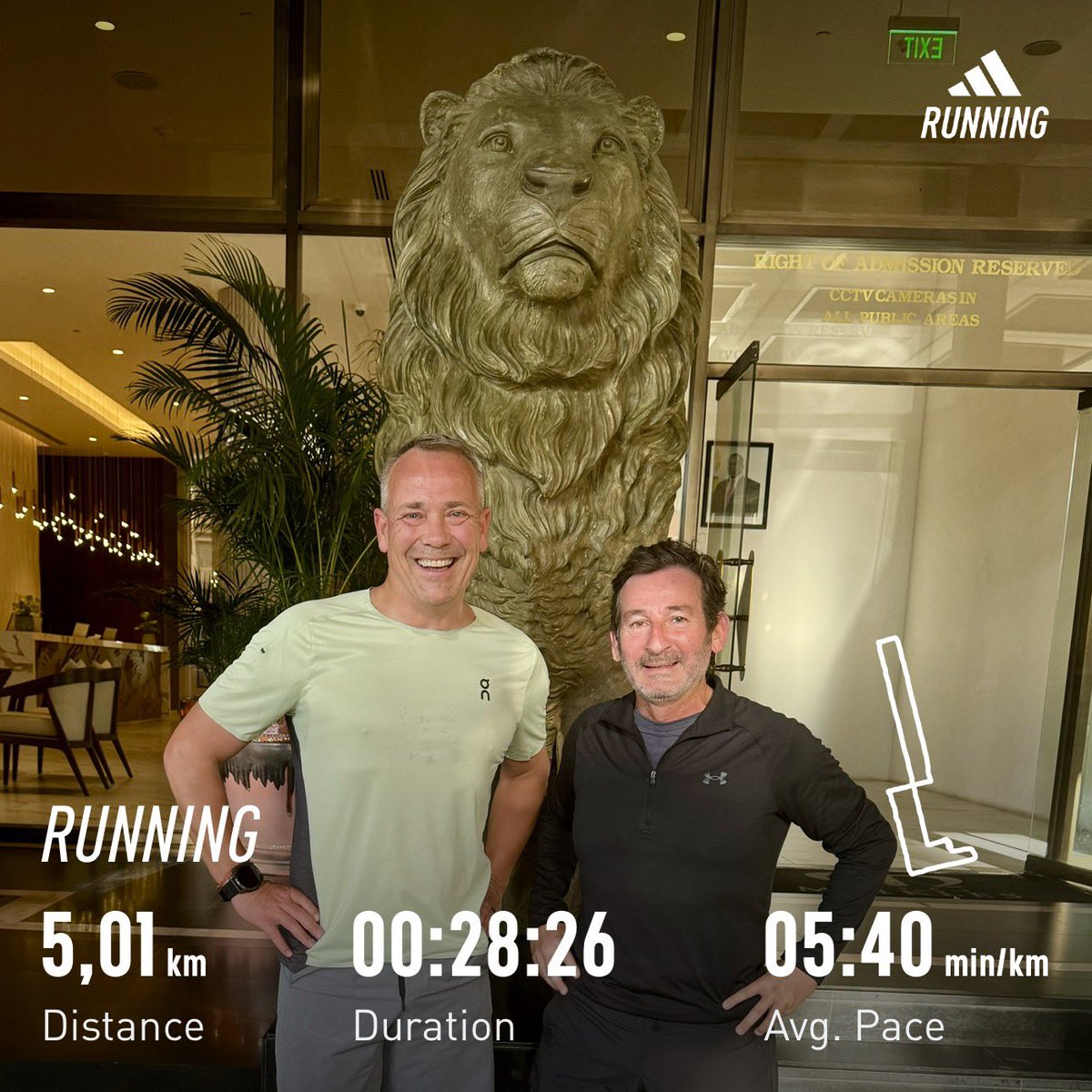 #running 🏃🏽🏃🏽‍♂️ with the #lion 🦁 in #harare #zimbabwe 🤩 #keepgoing & #stayfit 💪🙋‍♂️