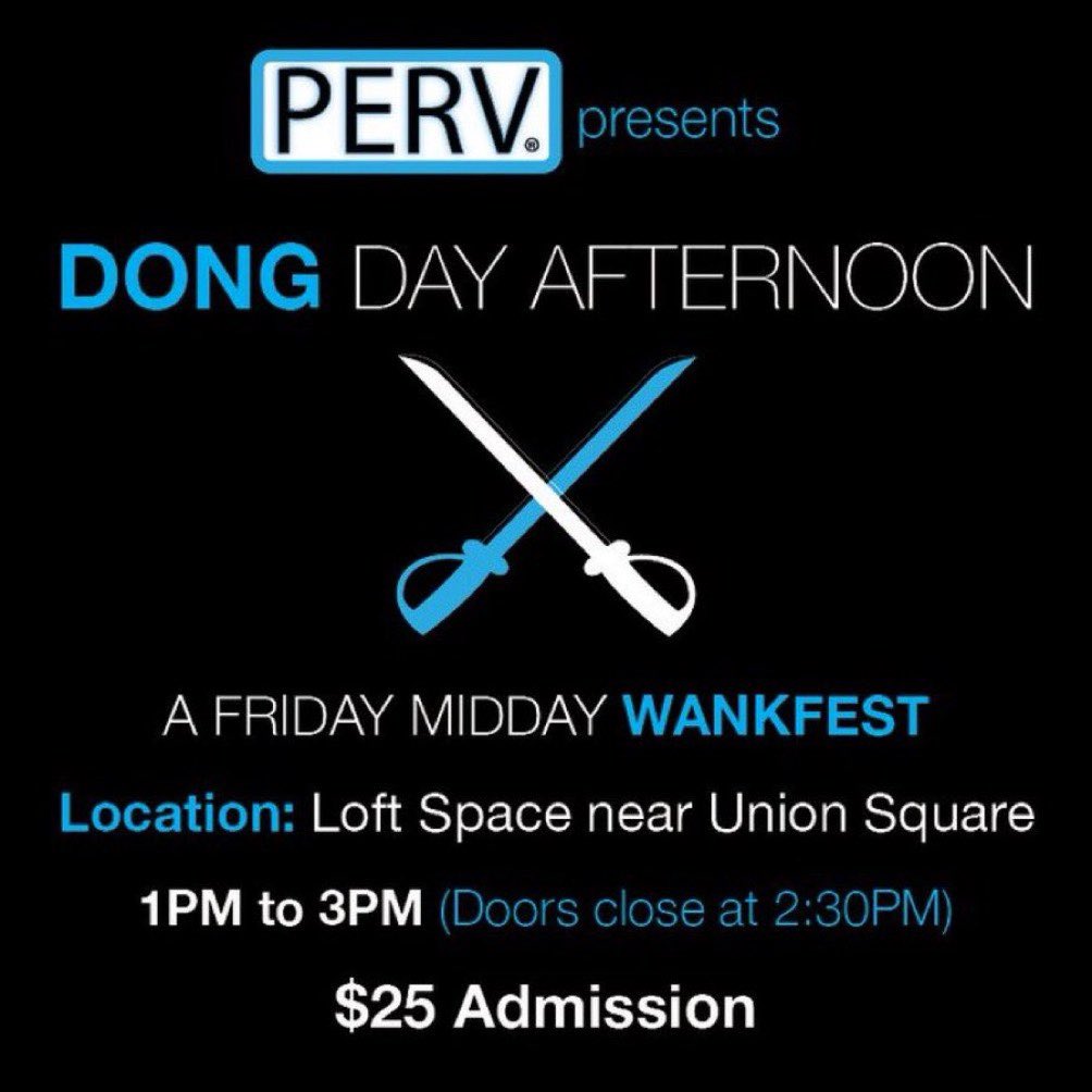 🔥HAPPENING THIS FRIDAY 🔥 EVERY FRIDAY LUNCHTIME – NYC Gay Play Party | DONG DAY AFTERNOON | Union Square, Manhattan | 1PM-3PM | $25 | Hot lunchtime party | Hosted by @DongAfternoon ⬇️For info visit link below ⬇️ gaysexnyc.wordpress.com/2024/04/17/eve…