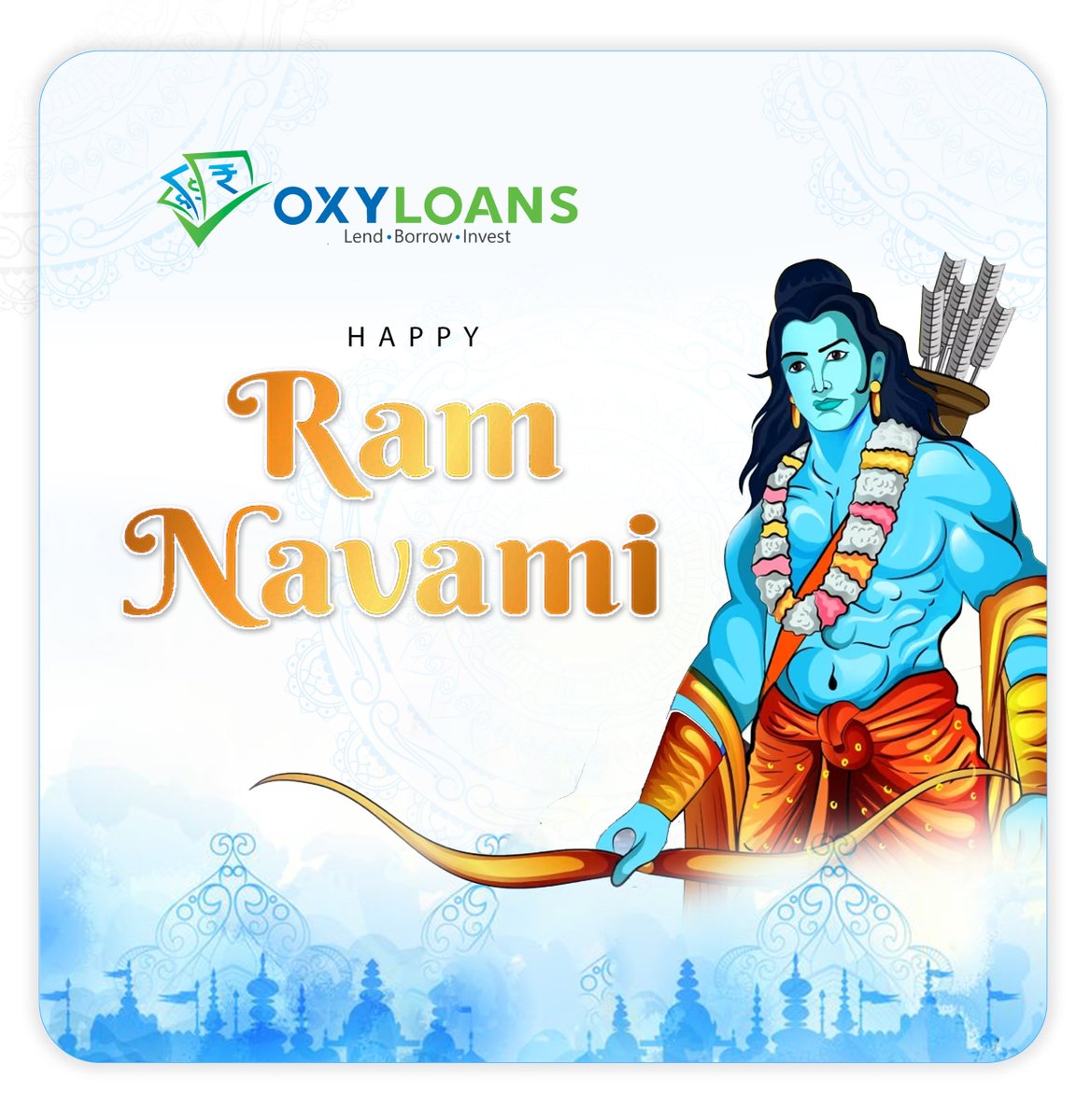oxyloans's tweet photo. OxyLoans wishes everyone a "Happy Ram Navami" 

#ramnavami #ramnavami2024 #OxyLoans https://t.co/Q0733K3BSJ