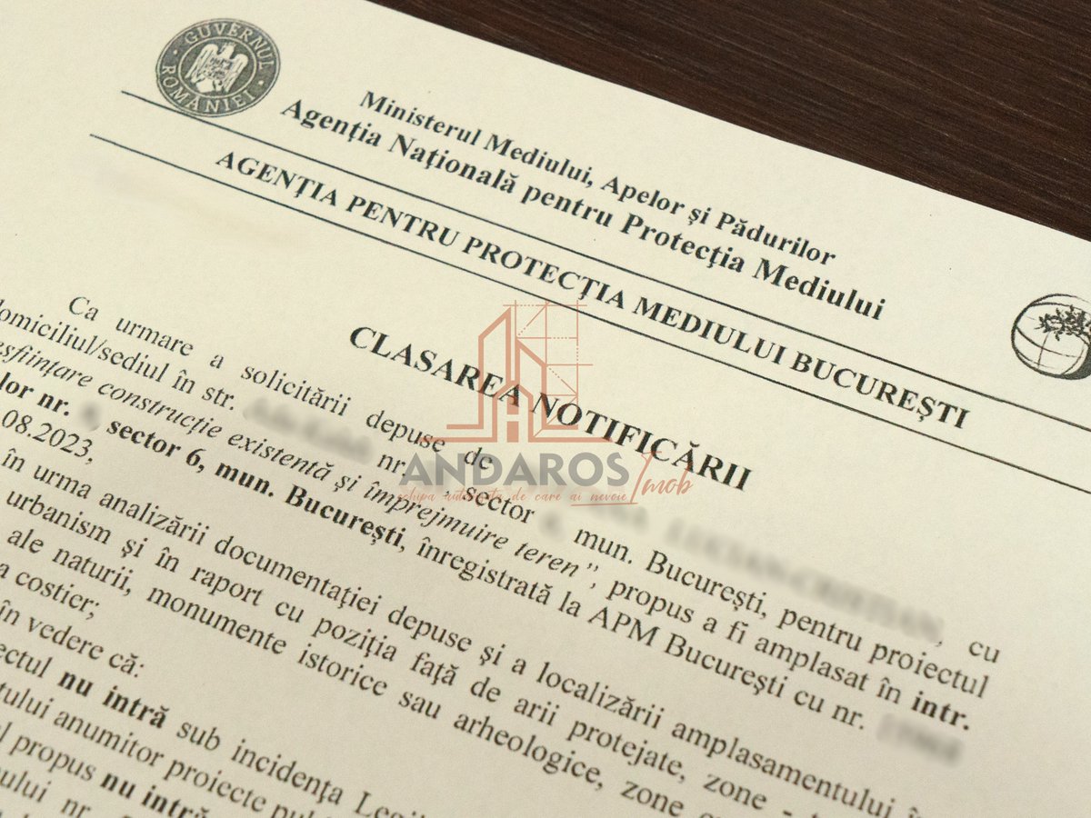 ImobAndaros's tweet photo. Avizul de mediu, solicitat in certificatul de urbanism pentru obtinerea autorizatiei de construire. 

Noi te putem ajuta sa il obtii, mai usor si mai comod pentru tine!

#avizmediu #avizdemediu #avizmediu https://t.co/HFstyKLZDQ