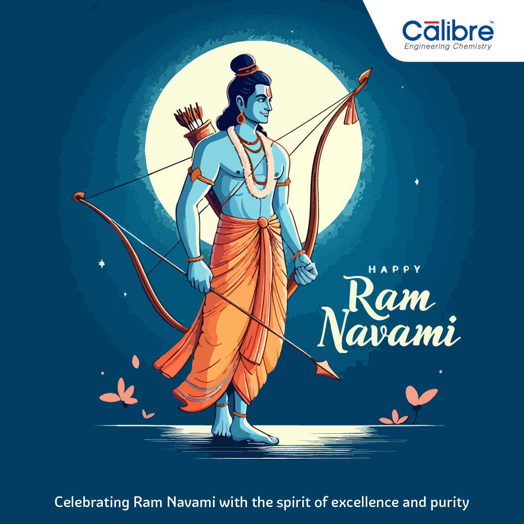 Celebrate the auspicious occasion of Ram Navami with inspiration drawn from the virtues of Lord Ram.

Happy Ram Navami!

#CalibreChemicals #ChemicalSolutions #Calibre #SpecialtyChemicals #ChemicalManufacturer #IodineDerivatives #Persulfates #Perchlorates #RamNavami