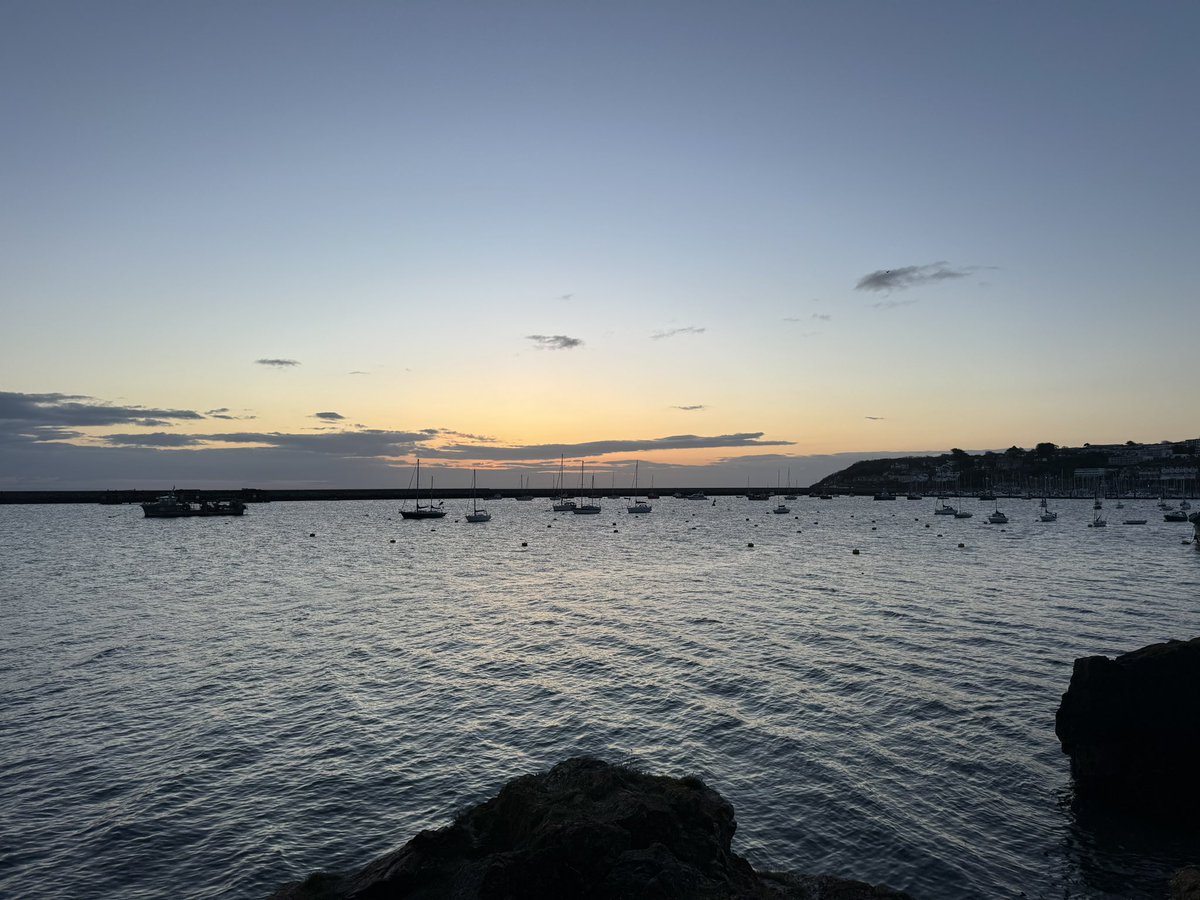 Wednesday morning, cool and clear. Harbour walk, Brixham.