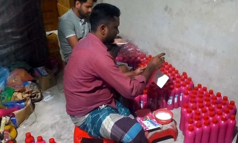 দেশে অপরাধের শীর্ষে অবৈধ পণ্য উৎপাদন