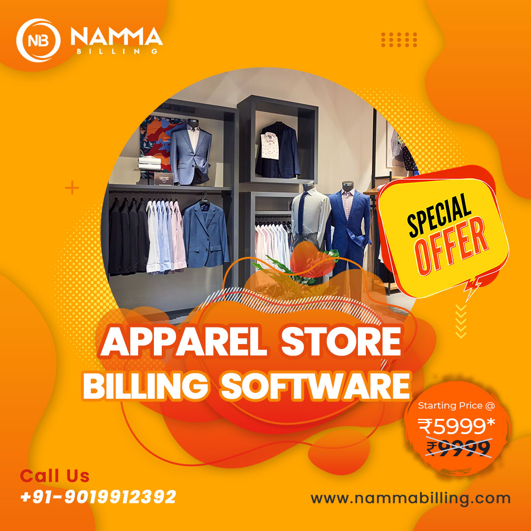 Effortless transactions, endless style. Happy to serve Nammabilling with our Apparel Store Billing Software. Let's elevate your business together!
bit.ly/3vMcR1V
.
.
.
.
.
#ApparelBilling #FashionTech #RetailSolutions #BillingSoftware #Nammabilling #FashionRetail