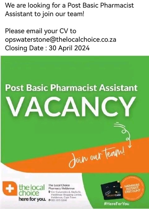 Basic Pharmacist Assistant