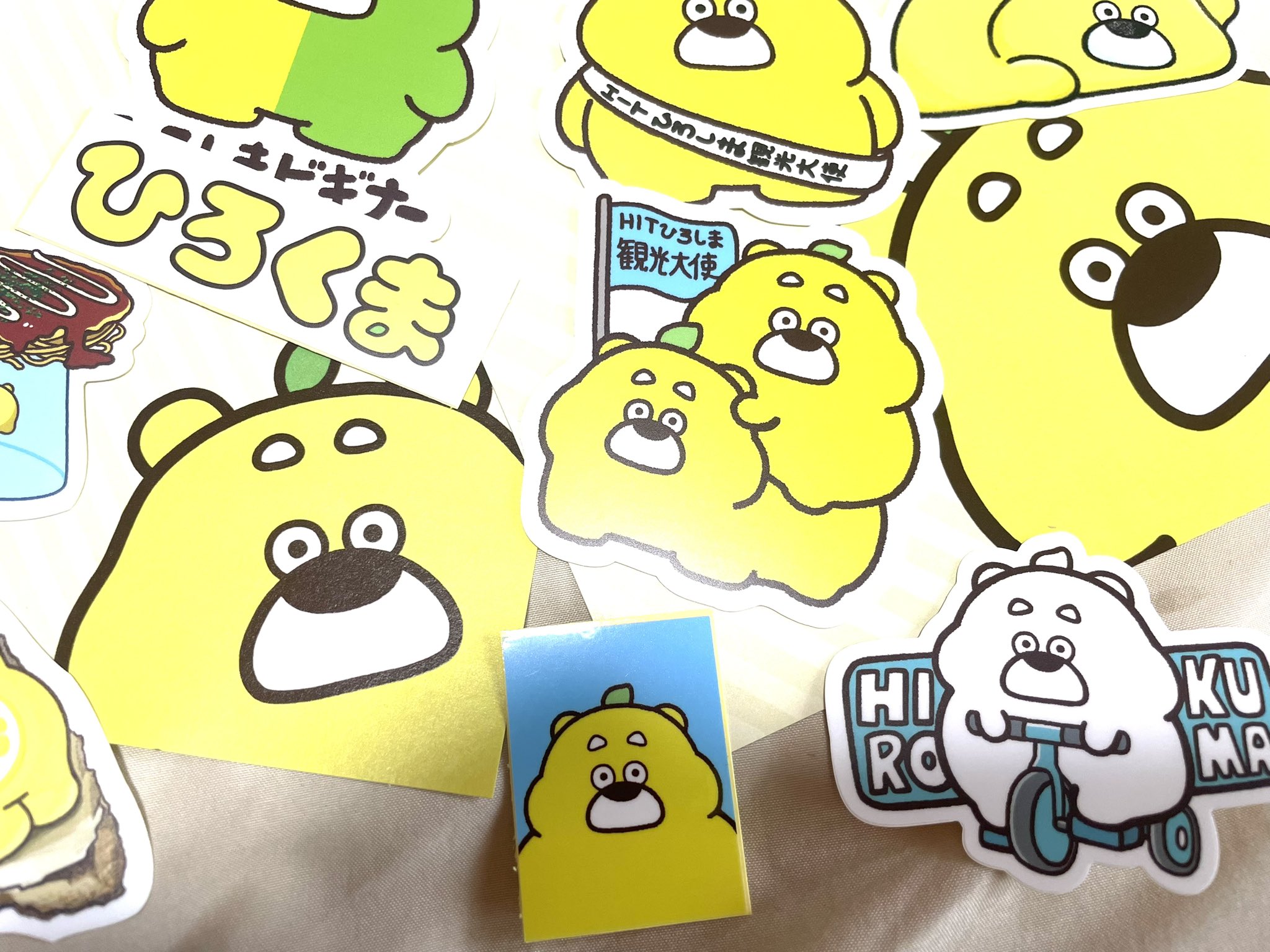 めん です。ひろくま 様 公式】ひろくま｜HITひろしま観光大使