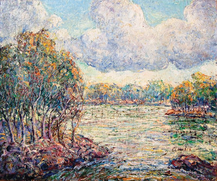 #SPRING & the Ashcan School
‘Springtime on the River’
Ernest Lawson (1873-1939).
#ErnestLawson #AshcanSchool #AmericanArt