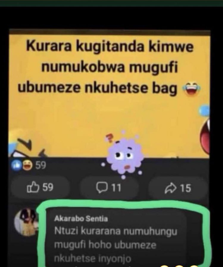 Ngiye gufungura account kuri Facebook ndabona hashya😂😂😂😂😂😂