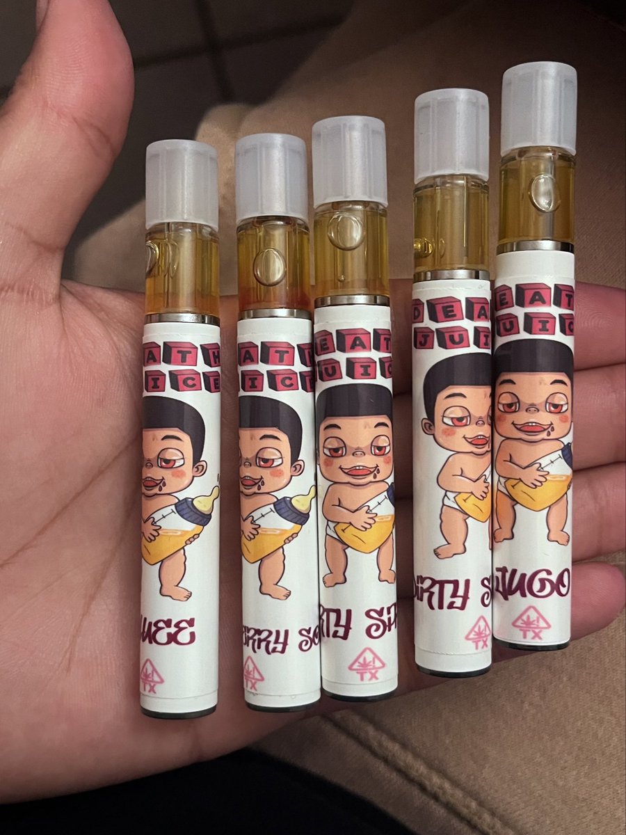 deathjuice_'s tweet image. My first Disposable VAPE hash Rosin pen, on the go you gotta still get stoned! 

Death juice Cannabis Co. 
.5 Hash Rosin 100% authentic. 
4/20 special drop, small batch. 

‼️🏆Now Available🏆‼️