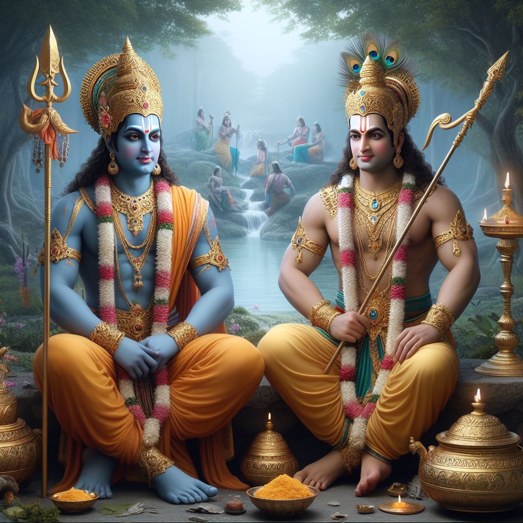 Dharma and Maryada whenever crossed will establish chaos in life journey, Happy Ramnavmi to everyone Jai Shree Krishna #JaiShreeRam #JaiShriRam #krishnabhajan #Bhagavadgita #krishnadham #krishnaworld #RamNavami #Ramayana #RamNavmi2024