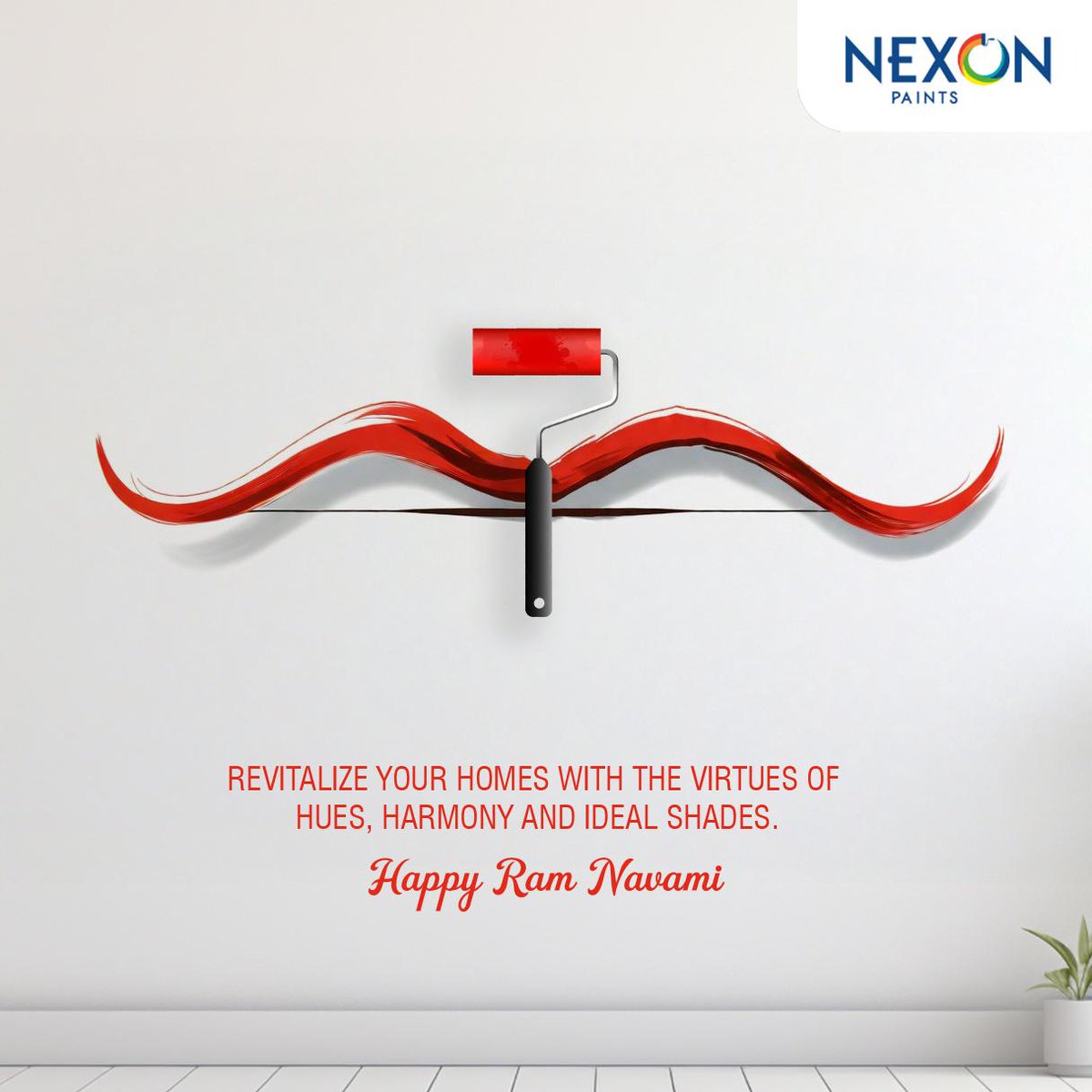 Celebrate Ram Navami with colors that speak to your soul.  Idealize your home with Nexon Paints’ improved palettes—where every hue tells a story of devotion and grace.

#RamNavami #HomeColors #nexonpaints