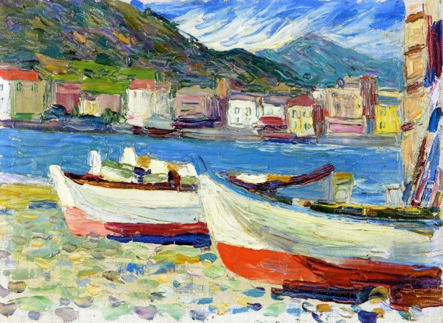 Wassily Kandinsky, Rapallo Boats