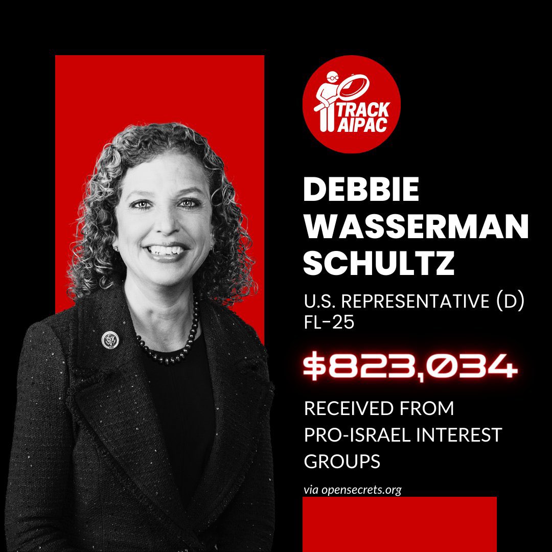 JenPerelman24's tweet photo. Because AIPAC lobbies on behalf of a foreign government, it should have to register as a foreign agent.

Help me unseat top AIPAC recipient Debbie Wasserman Schultz in FL-25 on August 20th so I can fight for this issue on the Hill. https://t.co/XTacAgM7Fd https://t.co/87fR33dSio