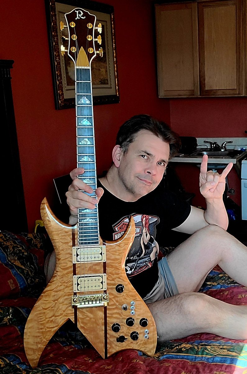 What have I been up to??? Oh, nothing much. Just hang'n with my bich! 🤟😎🤟  #hernameislita #musicians #guitarporn #bcrich #bcrichofficial #bcrichbich #musicianlife #electricguitar #guitar #guitarist #rockmusicians #bcrichguitar #guitarplayer #bcrichguitars #bcrichbeast